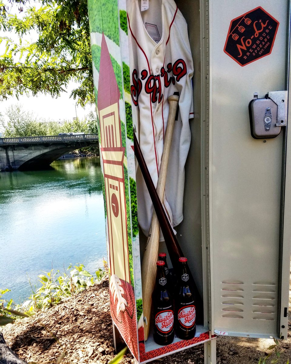 Teamed up w/ <a href="/spokaneindians/">Spokane Indians</a> for a limited run of #SwitchHitterGoldenAle bottles! Available now at the pub! #Cheers