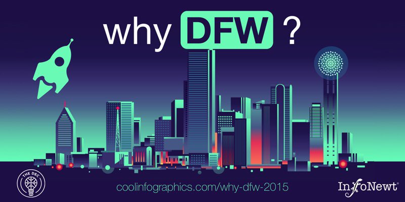 theDECnetwork's tweet photo. Hey #GetPluggedDFW here is the link to the info graphic! : https://t.co/I7ETFTYXpc https://t.co/qjXn2HwWg5