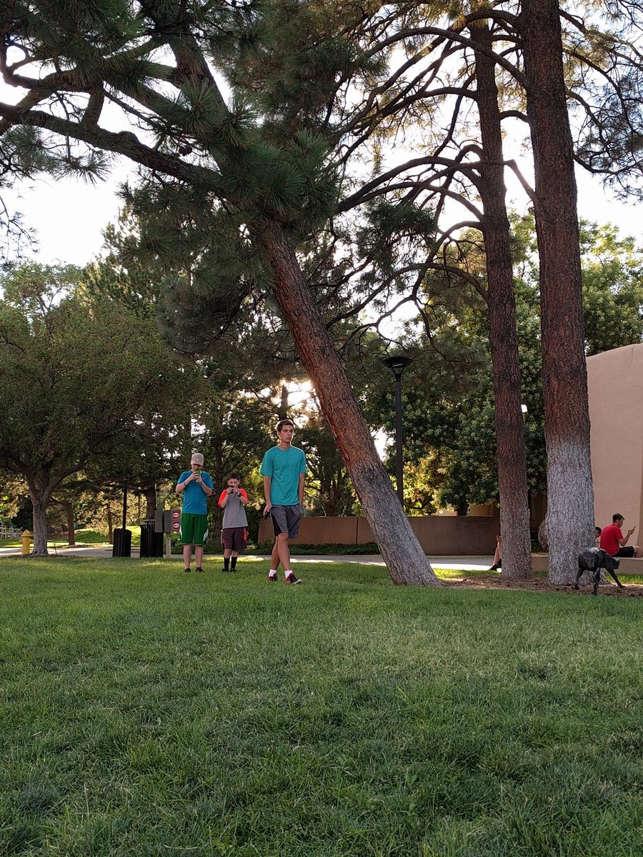 unmreslife's tweet photo. Meeting tons of great people! UNM is an amazing community for #PokemonGo! Thanks for joining us! #PokemonGoABQ https://t.co/FAn1M4I0Z4