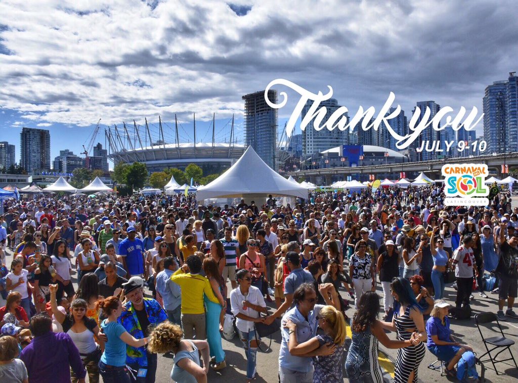CarnavaldelSol's tweet photo. Thanks everyone for coming to the event, our proud sponsors and especially the volunteers! #CSOL16 #ShineTogether https://t.co/MtthM3f4g5