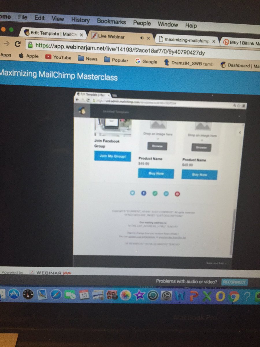 SisWithBeauty's tweet photo. I'm a student in @TrendySocialite #MazimizingMailchimpMasterclass #MMMasterclass #Amazed 💙👐🏾 https://t.co/8tIjxKWLnb