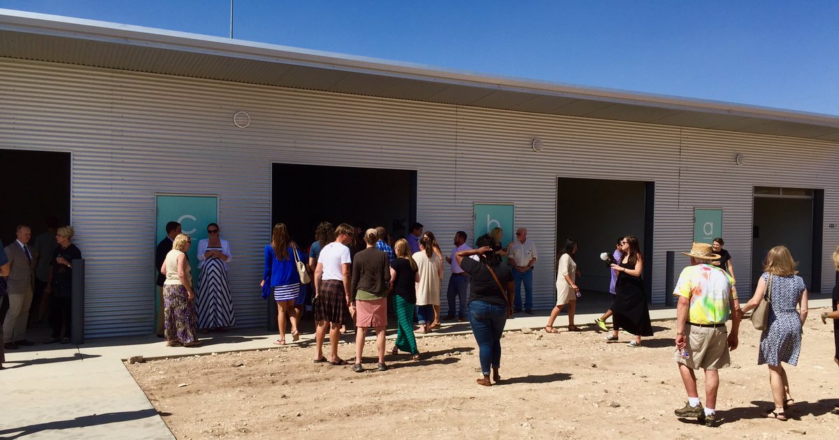 truthaboutnews's tweet photo. Ribbon cutting today at the #CharlesAdamsStudioProject at 1108 5th St in #Lubbock. @lhuca_lubbock @KLBKNews https://t.co/5pfpq4P3GV