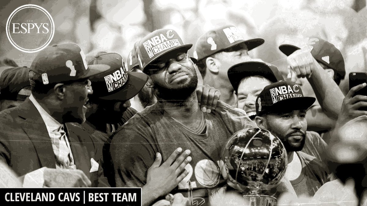 ESPYS's tweet image. The @cavs win Best Team!