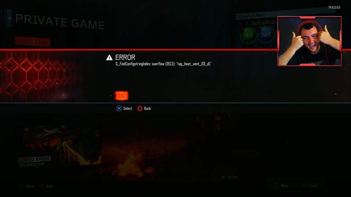 Earth_2_B3n's tweet photo. @NoahJ456 R.I.P.!!!!!! Happened half way through the boss fight https://t.co/fjz8Vyma22