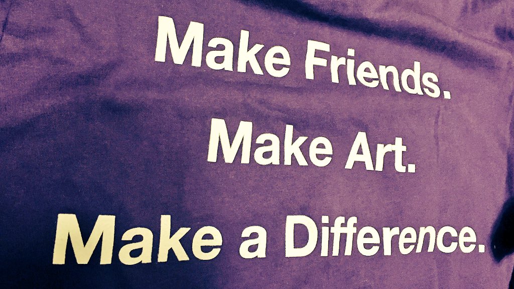 Had a blast learning and volunteering with <a href="/WCArtsProject/">WCAP</a> and some amazing middle school designers! #piosvolunteer