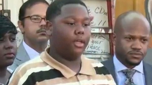 blackvoices's tweet photo. Alton Sterling’s son: ‘My father was a good man’ https://t.co/f85WozHqi6 https://t.co/dvKbm7G4Xa