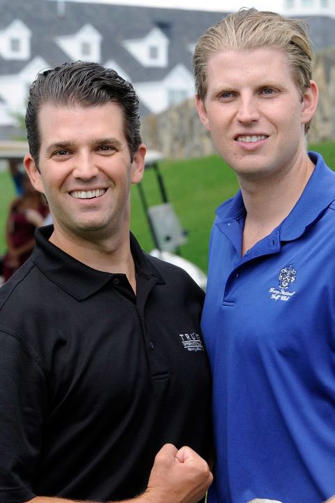 tastefactory's tweet photo. Donald Trump's sons look like bullies from the rival camp across the lake. https://t.co/kKIR4LmWod