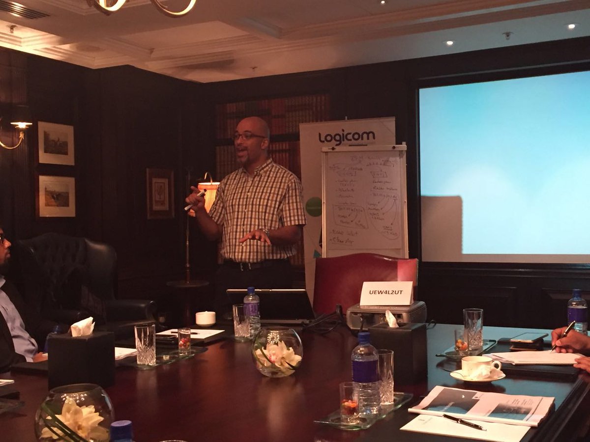 LogicomDisti's tweet photo. #HappeningNow Training session on @CiscoMobility exclusively for Logicom partners in Bahrain, conducted by @GKmea https://t.co/Q8G3zLZGnh