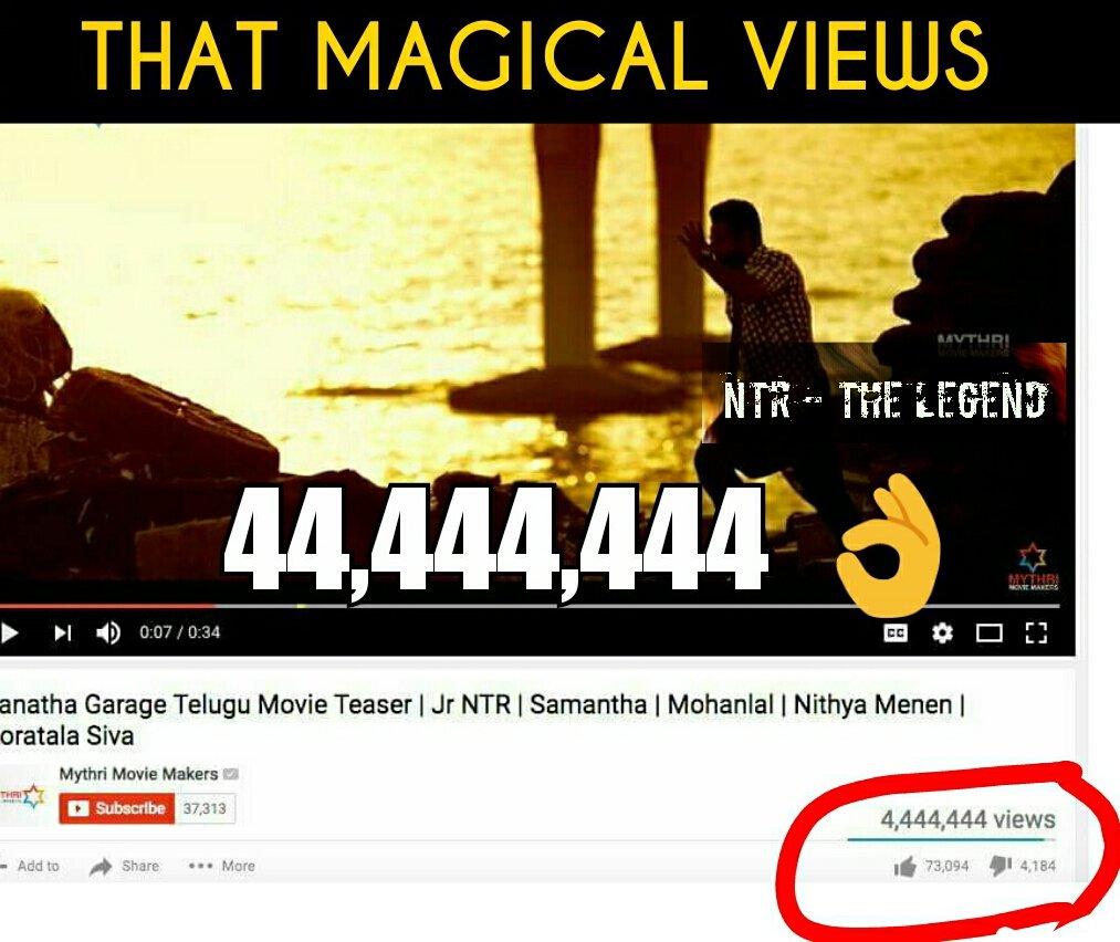 NTRTHELEGEND's tweet image. #JanathaGarageTeaser 
#MagicalViews #44444444 👌
@tarak9999 @MythriOfficial @ashwinmawle @sivakoratala 
@smkoneru