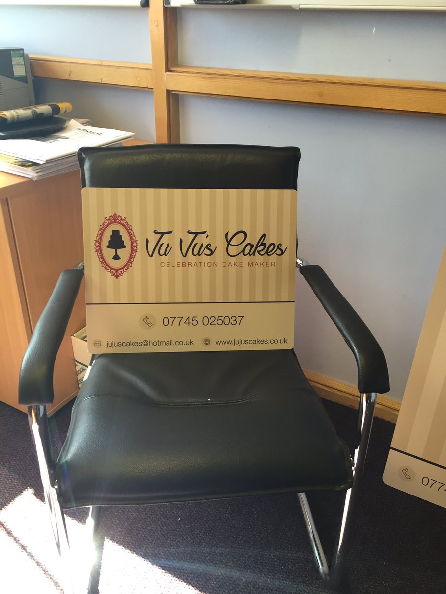 New #signs ready for delivery to <a href="/JujuscakesCowen/">julie cowen</a> today #Colchester #cakes