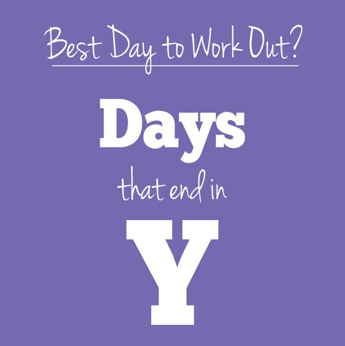 afmalaysia_'s tweet photo. We asked the experts when is the best day to work out, and here's the answer! https://t.co/o8tRhtiCq1