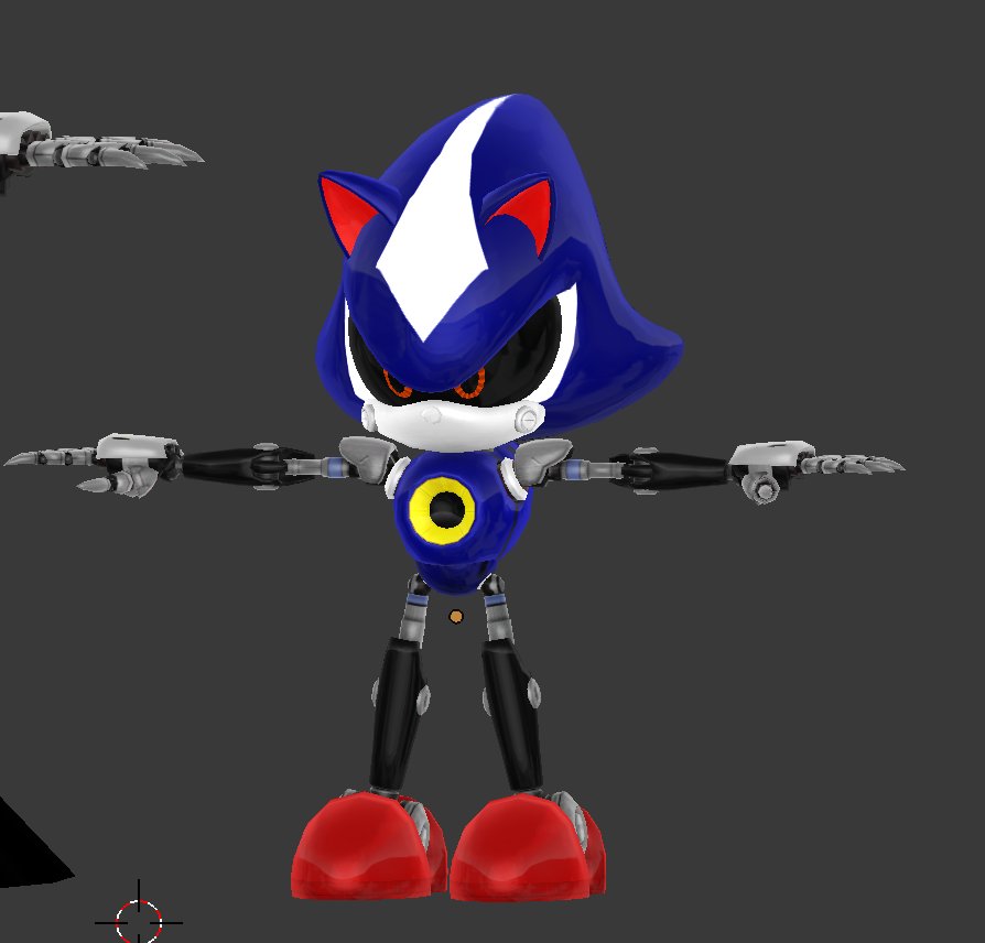 Nibroc.Rock on X: Heeeereee's Super Neo Metal Sonic! I've guess I