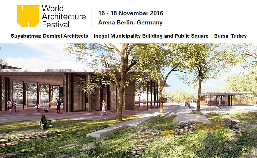 2016 Dünya Mimarlık Festivali‘nde İNEGÖL BELEDİYESİ HİZMET BİNASI-KENT MEYDANI projesi finale kaldı. @AlinurAKTAS70