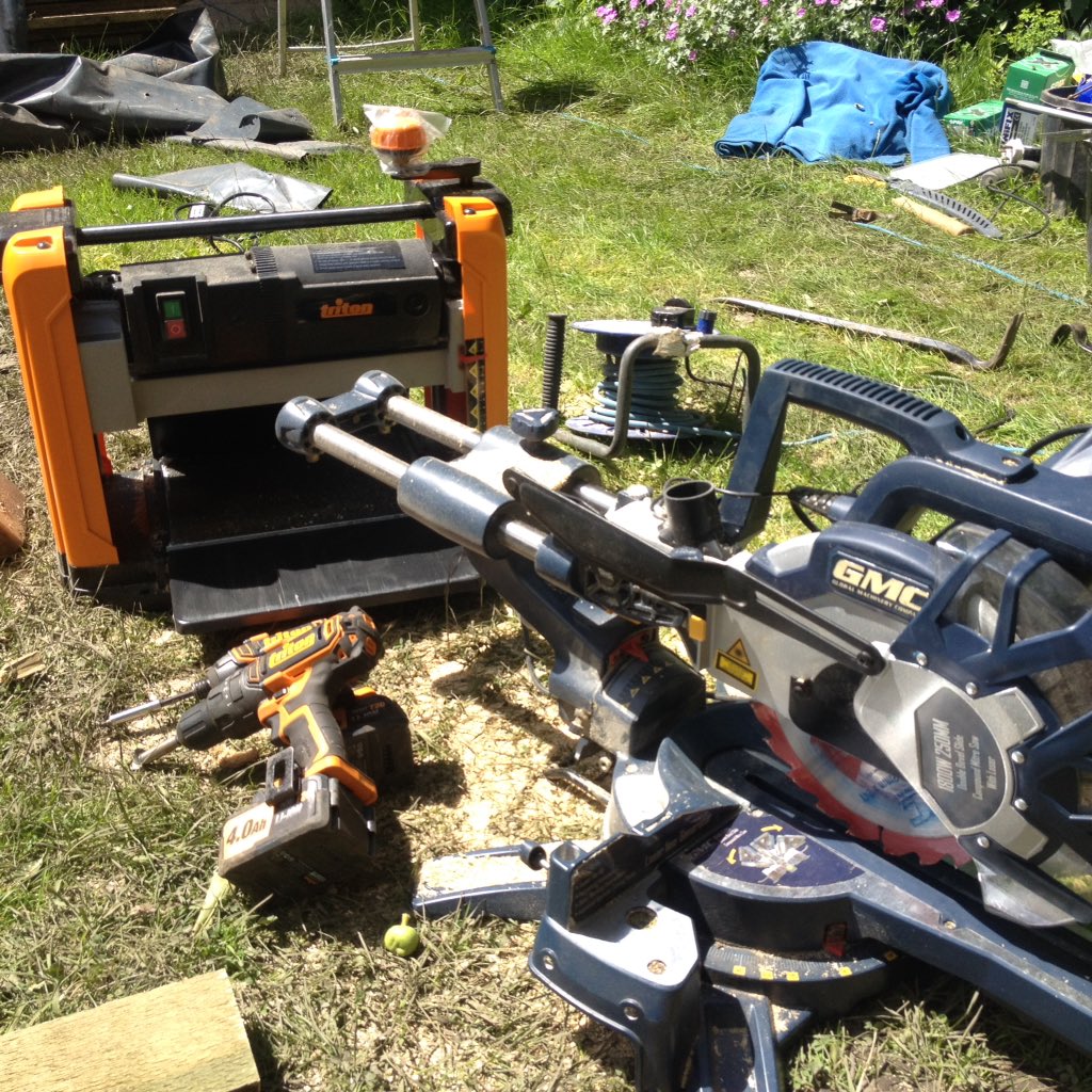 MensShedMcr's tweet photo. We're using @Triton_Tools & #Toolstream equipment in #BoatHouse #playhouse build thnx to @UKMensShedAss membership https://t.co/7hoRw7fV3R