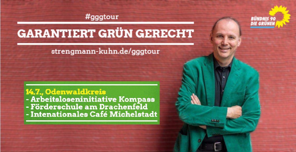 W_SK's tweet photo. Heute bin ich auf meiner #Garantiert #Grün #Gerecht Tour im #Odenwaldkreis unterwegs #gggtour https://t.co/GfoXBJS2yM