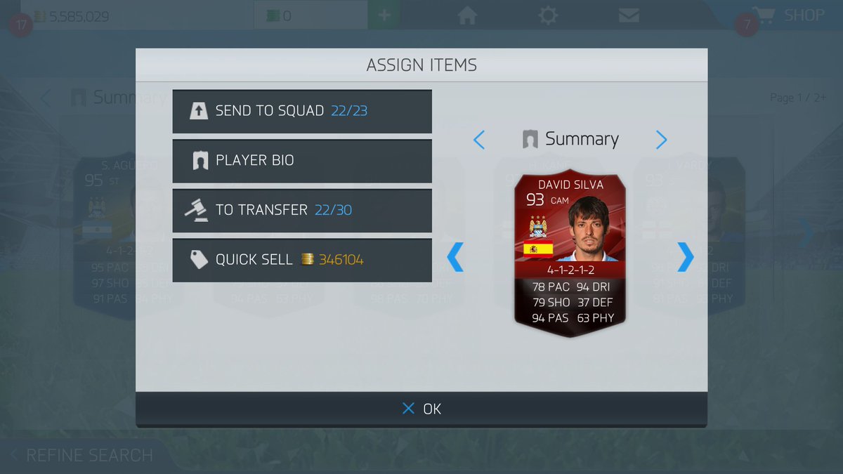 TINGEA_97's tweet photo. For sell 6mil dm if you interested quickly plz 
#FIFA16Mobile 
#FUT16 
#fifa16 
#fut16android 
#futandroid https://t.co/AqbehOvgkl