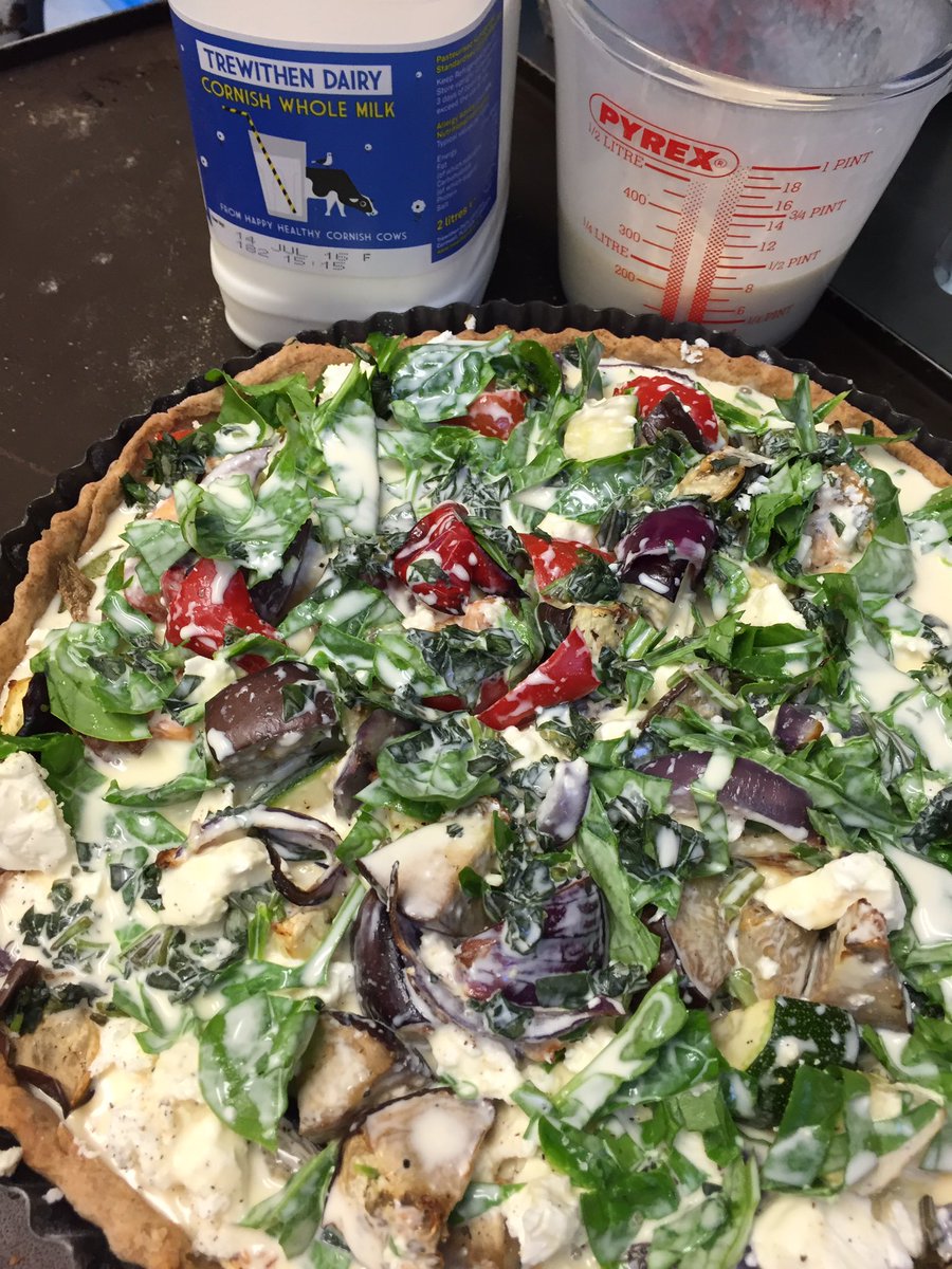 MandMJonesDeli's tweet photo. Tarts are a happening #thinkingaboutlunch #spinach #roastedpeppers #meandmrsjonesdeli @PyrexUKOfficial @VegTimes https://t.co/cy0lCP1fjo