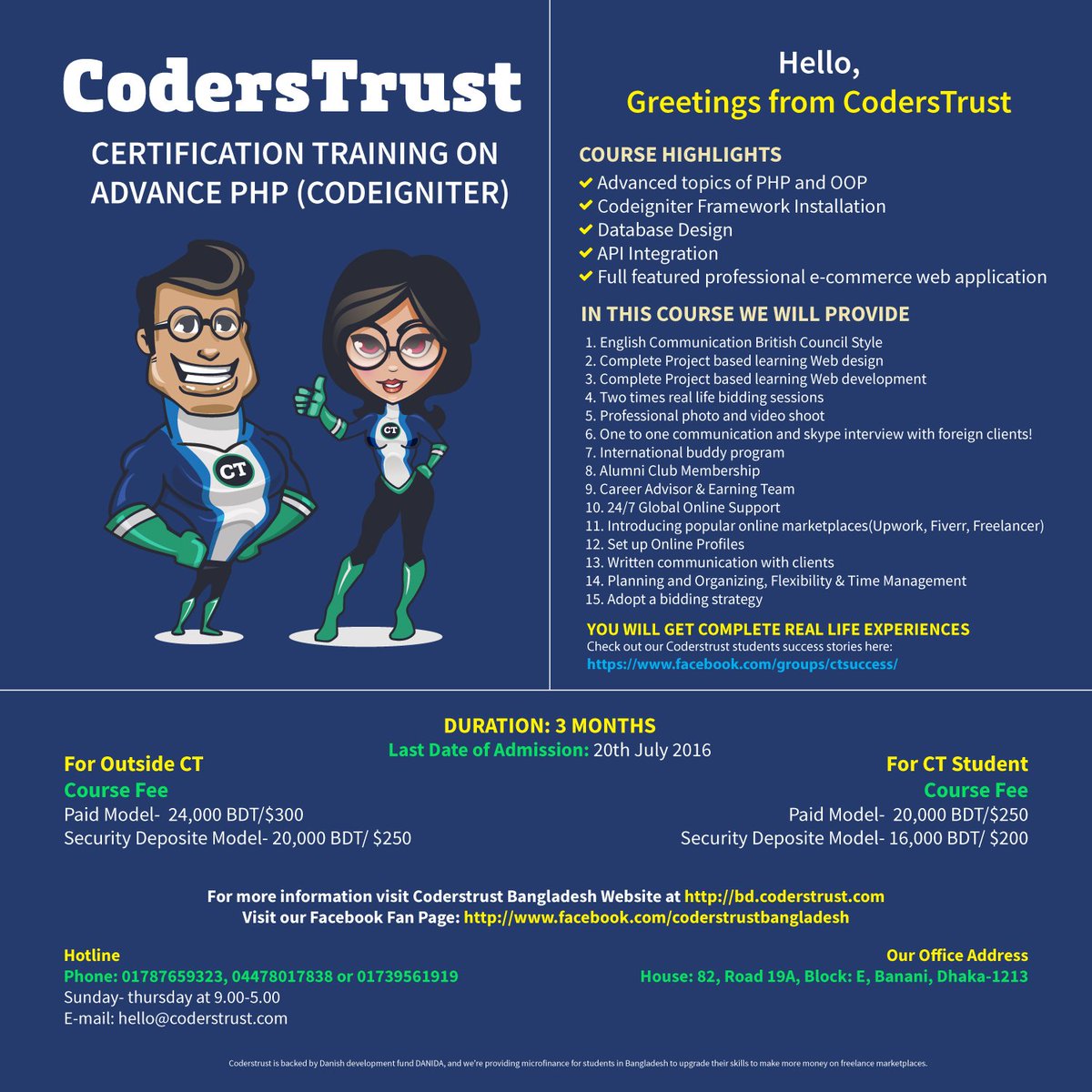 CodersTrust_BD's tweet image. #advancephp #codeigniter #inCodeWeTrust #freelancing #webdevelopment #CTBD #CodersTrustBangladesh