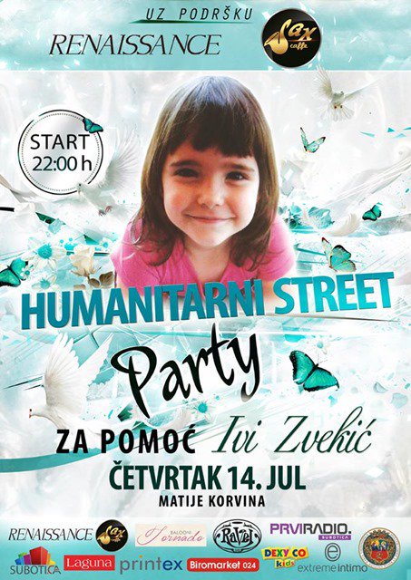 PrviRadio103MHz's tweet photo. Naša sugrađanka Iva Zvekić danas puni 7 godina ! Svi ste pozvani i dođite da zajedno proslavimo Ivin rođendan.. https://t.co/qZztLDsblJ