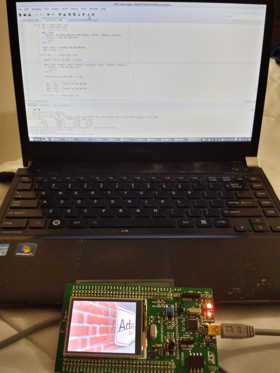 FerriteGiant's tweet image. Finally figured out the right combination of settings to get my #makewithada giveaway board running @embeddedfm
