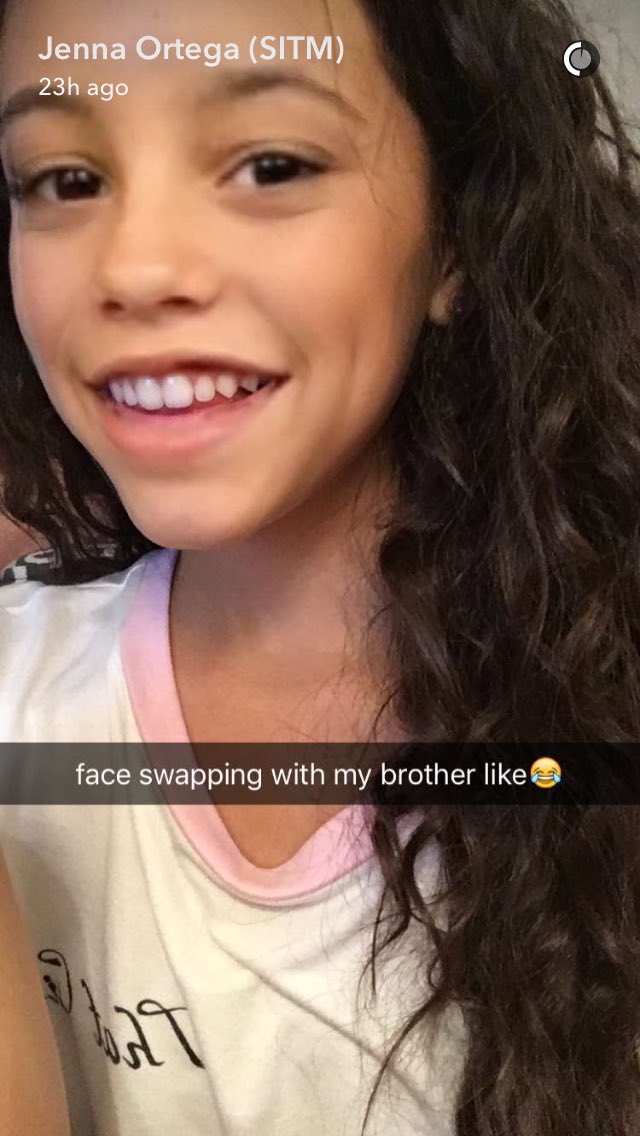 Disney Aus On Twitter Jenna Ortega On Snapchat Today