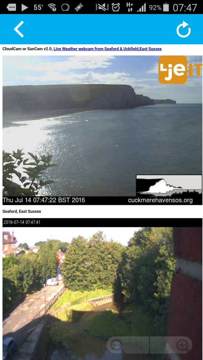 LJELTD's tweet image. Bright #summer morning from #sussex #webcam in #Seaford and #Uckfield. Download #mobile app  ow.ly/nW09302eoQt