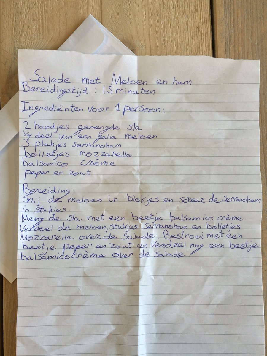 Kijk eens wat wij per post hebben ontvangen! Heeft u ook nog leuke of lekkere recepten? Deel ze met ons!