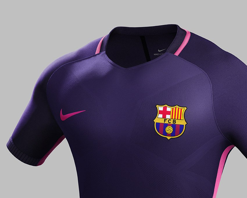 maillot du barca violet