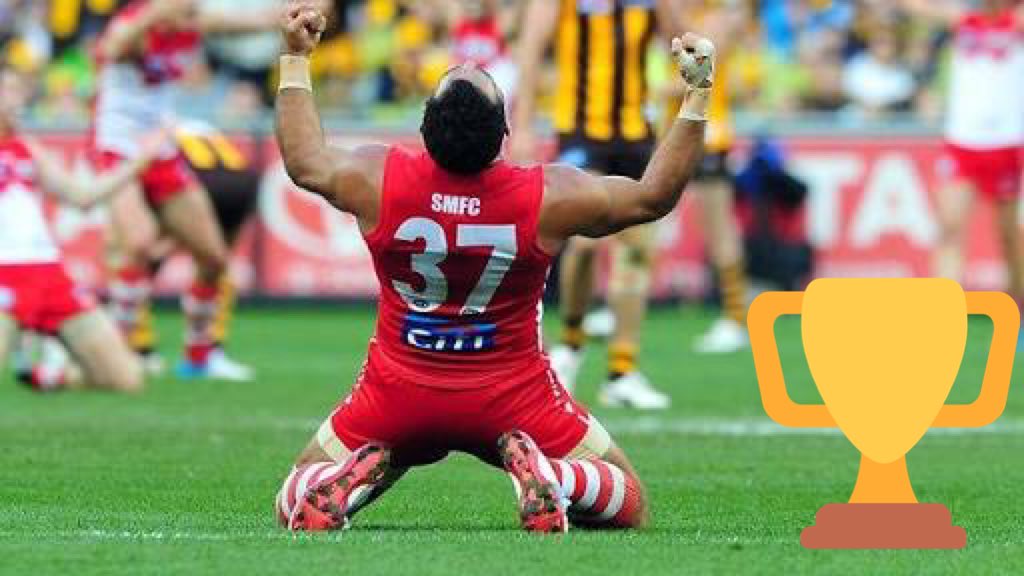 AMcK3220's tweet photo. #goSwans #aflswanshawks https://t.co/48KqzGozf6