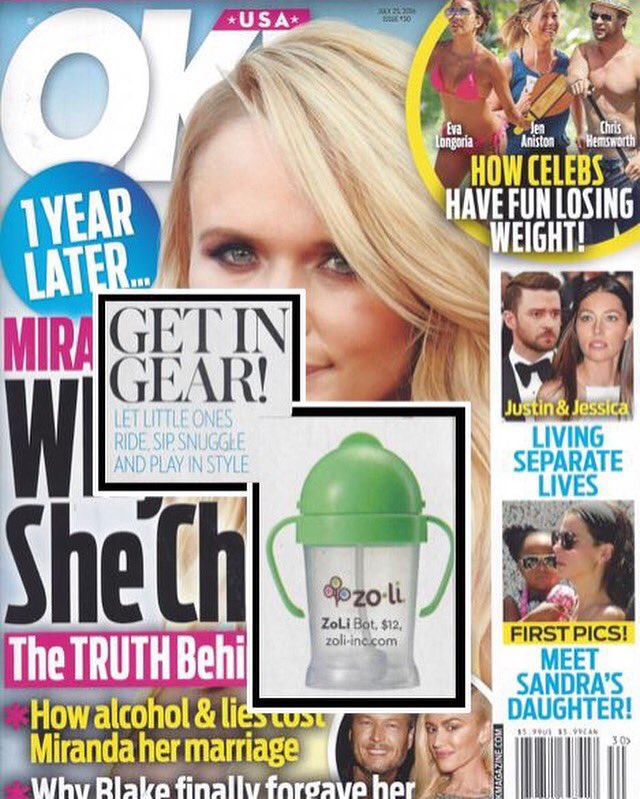 MarqueComm's tweet photo. The @ZoLidays #Bot in the new issue of @OKMagazine - on stands this weekend. https://t.co/7Qi7VTaaTz