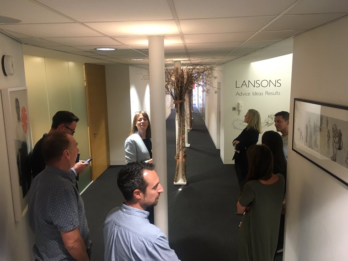 PRWeekAwards's tweet photo. Lovely stop & lunch @LansonsLatest 👌🏻 #PRWKSiteVisits #PRWeekJudges https://t.co/oC9mKf0iLR