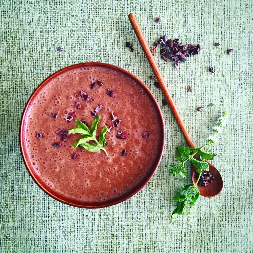 Quick and Easy Chocolate Smoothie morganickitchen.com/2016/07/09/qui…