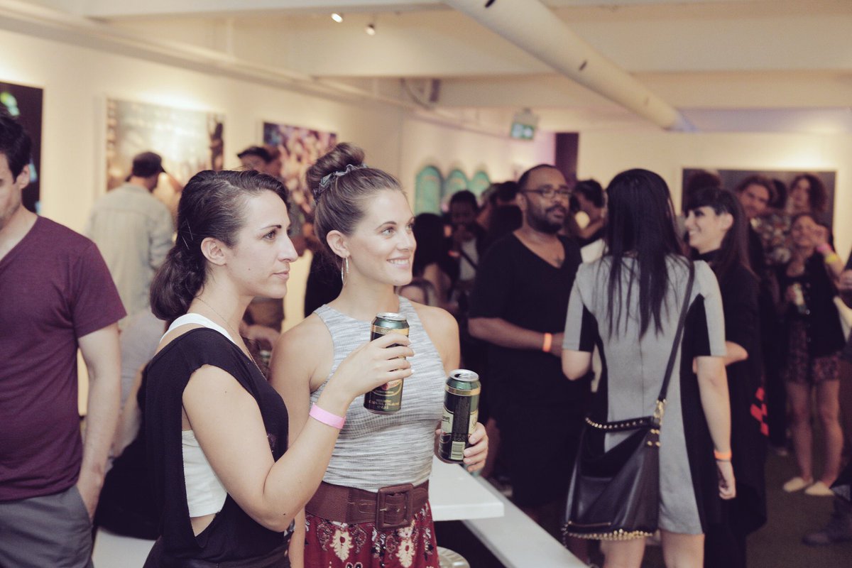 GelaSkins's tweet photo. Gallery good-times and happiness hangover brought to you by #NuvangoGallery &amp; @Staropramen 🍻🍺🍻. #FSTVLSZN https://t.co/jDatuT1CqF