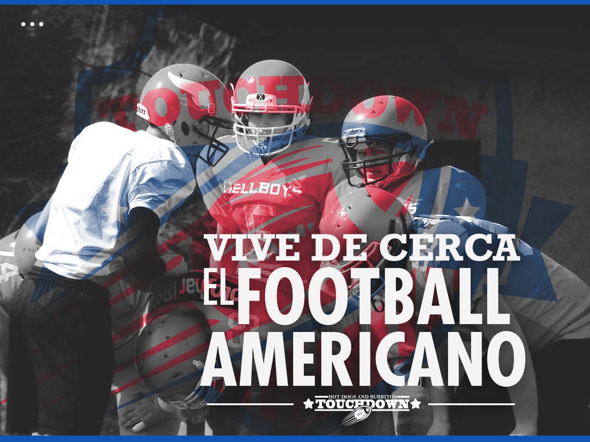Touchdown_HB's tweet image. ¡Vive de cerca la experiencia del football americano con #Touchdown! 🏈👊
#FelizJueves