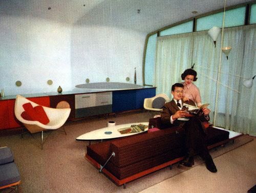 asterionix's tweet photo. House of the future, Disney Land, California, USA (1957)
by Marvin Goody &amp; Richard Hamilton https://t.co/l0xpfodtTZ