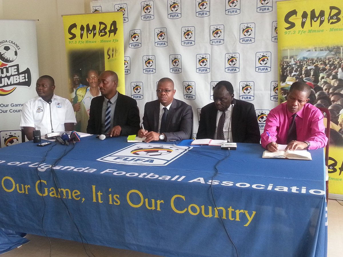 UgandaCranes's tweet photo. @OfficialFUFA partners with #Simbafm to fundraise for Nakasongoka Hosp .Cranes Vs Nakasongola Slct on 23rd Jul 16. https://t.co/A0CNqG3eao