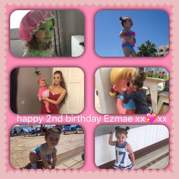 Happy 2nd birthday to my gorgeous niece Ezmae 🎀💖🎀xxx
