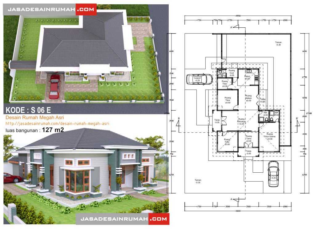 jasa desain rumah  on Twitter desain rumah  posisi tanah 