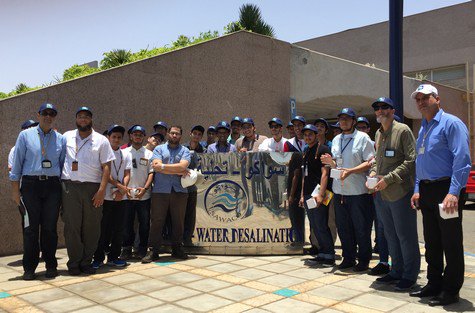 June 22, 2016 – Saudi ARAMCO Jeddah Training Center - ECO Team visited SAWACO North Obhur Plant.