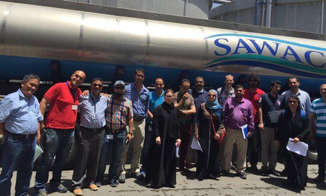 April 27, 2016, Uniliver Global team visited SAWACO's South Jeddah Corniche Plant (SOJECO)
