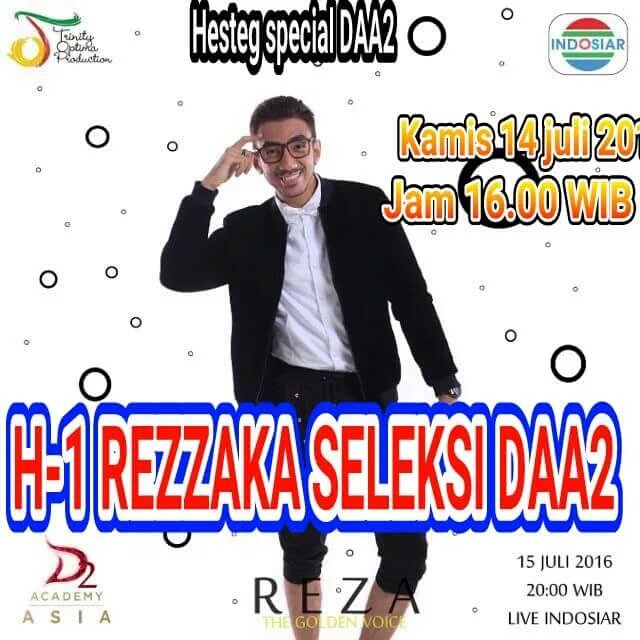 rezalliants32's tweet photo. H-1 REZZAKA SELEKSI DAA2
Hi Golden voice...semangat https://t.co/90c2IUpmXk