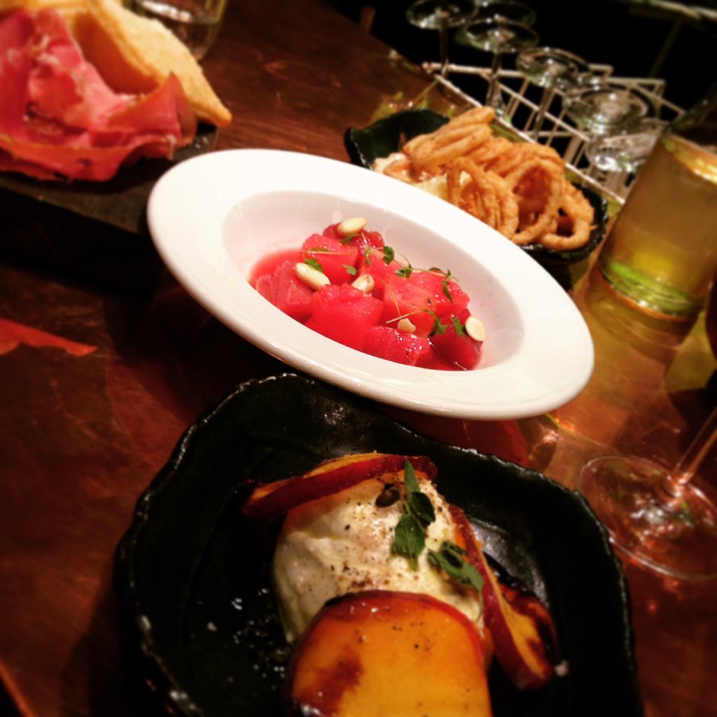 Perfect Italian plates <a href="/meleEpere/">Mele e Pere</a>. Masterful. People delightful too &amp; the homemade vermouth exquisite. Go! You must.