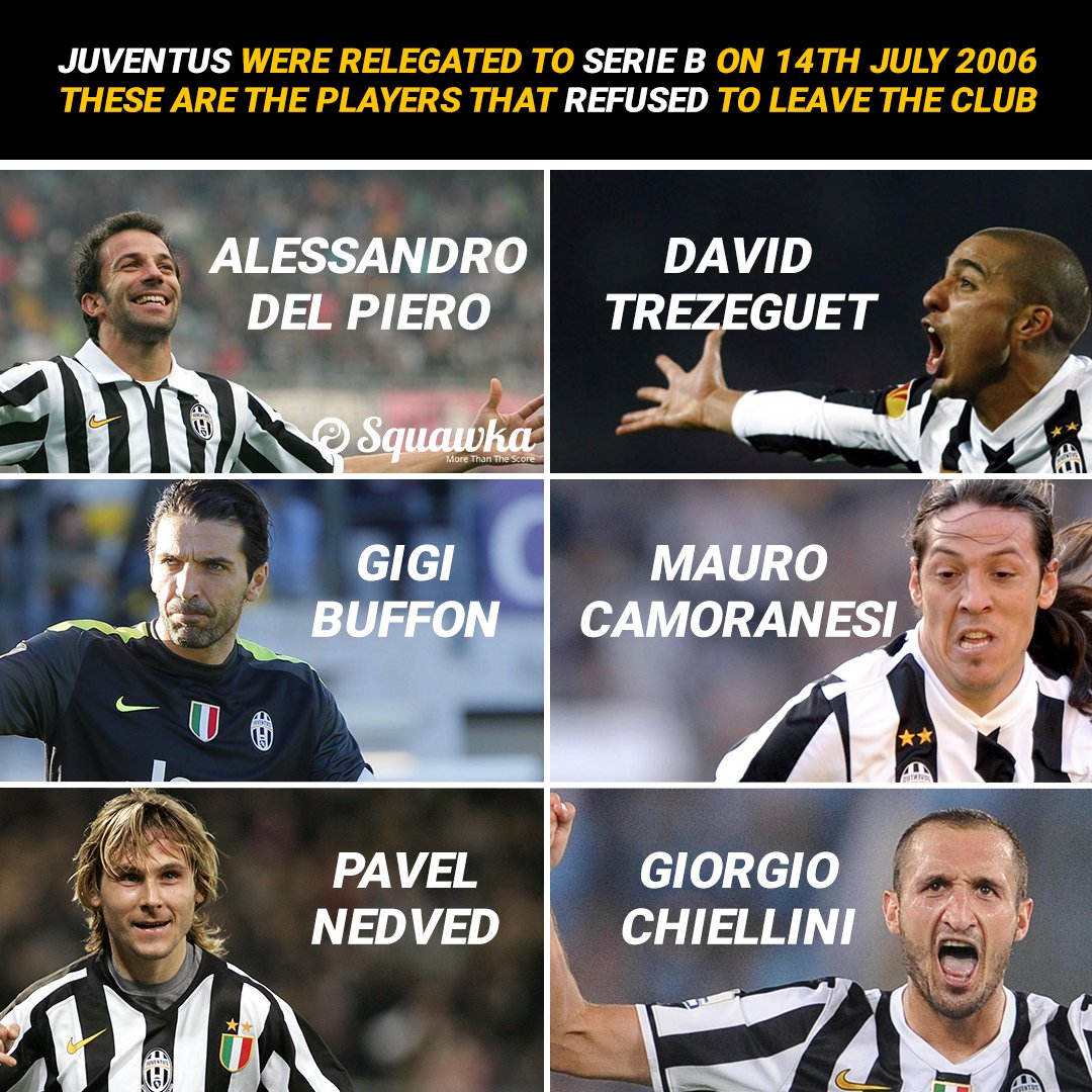 Juventus When the past was Calciopoli and the long night of Serie B  (2006-2007) 