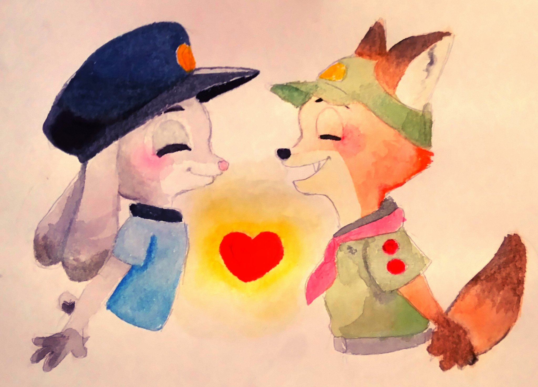 かまぼこ ニックとジュディ 子供時代 ディズニー ズートピア