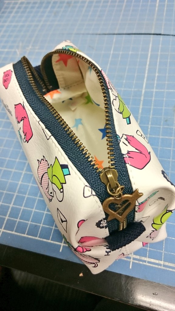 おたクラブ בטוויטר 今回の無料キャンペーンのポーチなんですが ファスナーをチャームに 当て布を特殊仕様にしてますよーーーーこれほんとにかわいいですよ 喜んでもらえると嬉しいですね