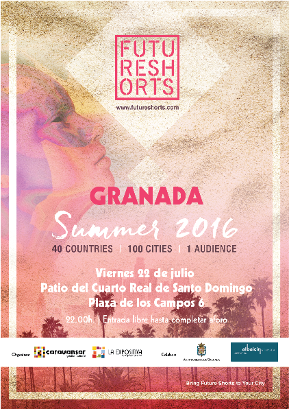 #Cortometrajesalfresquito 22 de julio a las 22h en <a href="/CuartoReal/">Cuarto Real de St. D</a> @futureshorts #Granada bit.ly/29WOuUo