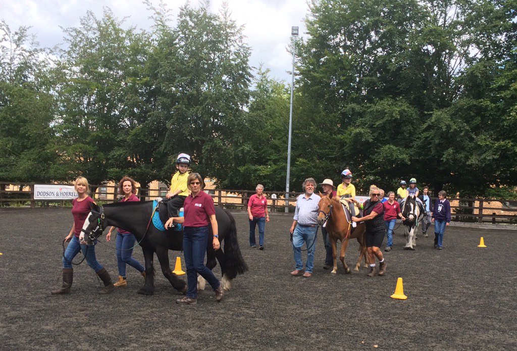 clarebalding's tweet image. Lovely morning with @sandhurstrda. So lovely to see the kids having fun &amp;amp; growing in confidence #RDA