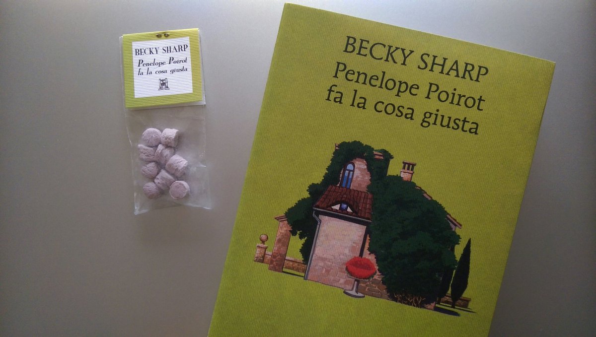 RossellaLoFaro's tweet photo. Chi si cela dietro lo pseudonimo di Becky Sharp? Oggi merenda letteraria a base di violetta in casa @Marcoseditore! https://t.co/gqrphhWxTw