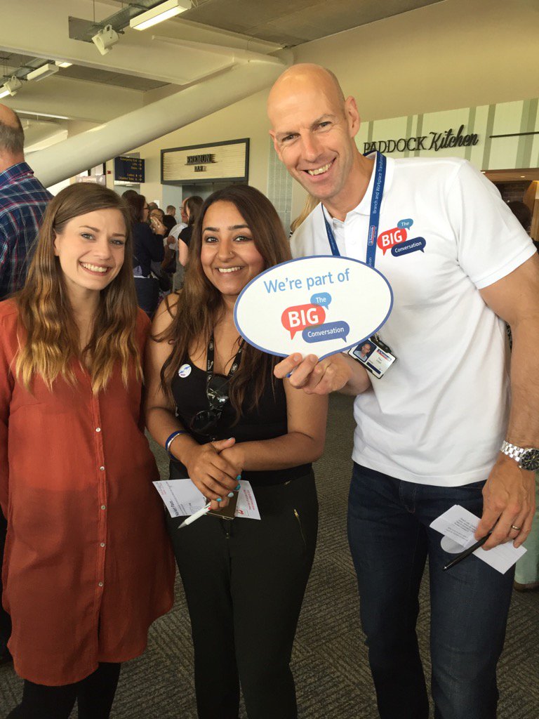 GraceBerry11's tweet photo. Paul's part of The BIG Conversation! @NBSemployees #NBS_TBC https://t.co/QmNY1mvqc6