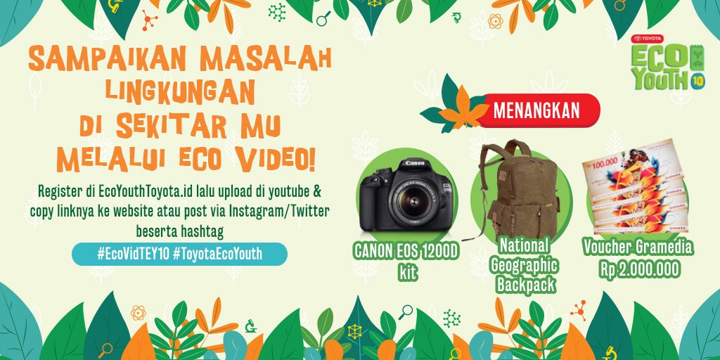 bella_aquarius's tweet photo. "@INDONESIAinLOVE: Lihat lingkungan sekitarmu, ada harapan membuatnya lebih baik? Submit video #ToyotaEcoYouth … https://t.co/IJldz05lA3"
